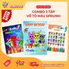 Combo 3 vở tô màu Sprunki