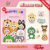 Vở tô màu Baby Three siêu cute