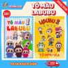 Cuốn Tranh Tô Màu Labubu Với 2 Tập Cực Đẹp