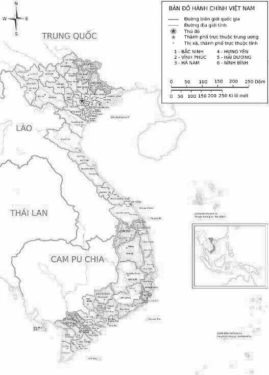 Bé khám phá 63 tỉnh thành qua tranh tô màu Bản đồ Việt Nam