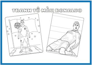 tranh to mau ronaldo 15