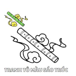 Tô màu sáo trúc để tạo kiệt tác đậm chất quê hương