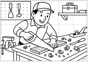 Thợ Mộc là nghề mà nhiều ông cha ta đã làm