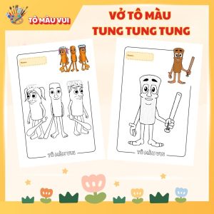 tranh to mau tung tung tung sahur 2