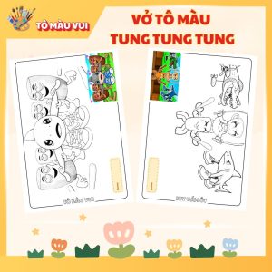 tranh to mau tung tung tung sahur 3