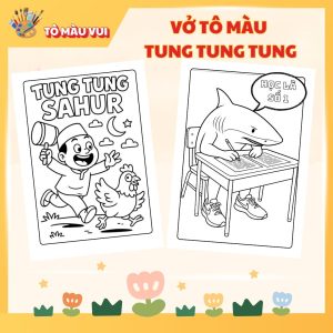 tranh to mau tung tung tung sahur 5