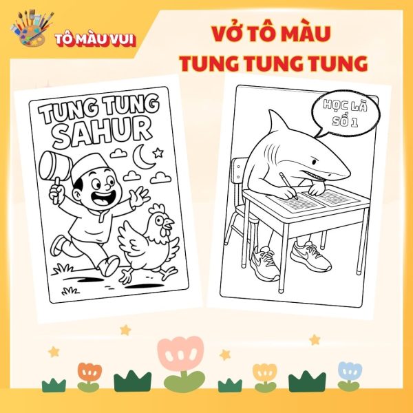 tranh to mau tung tung tung sahur 5