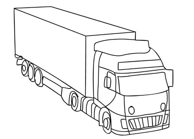 Bé rèn kỹ năng với xe container ấn tượng