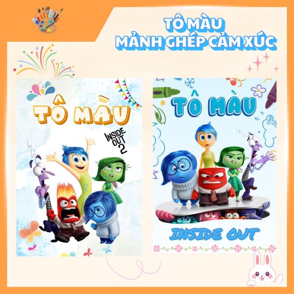 Tranh tô màu inside out