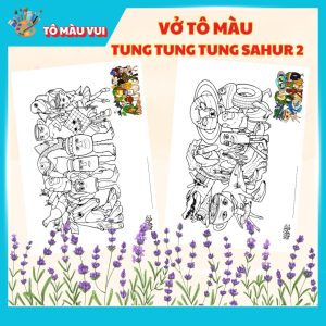 Vở tô màu Tung Tung Tung Sahur tập 2 4