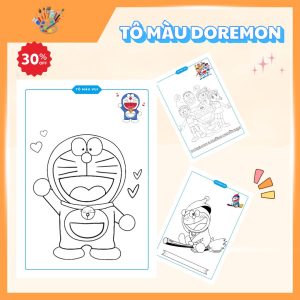 tranh to mau doremon 2