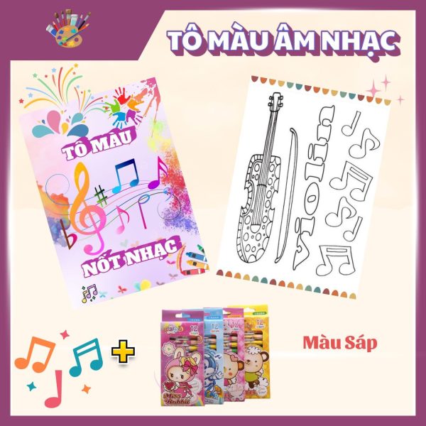 tranh to mau not nhac 2 1