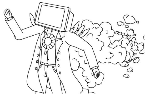 Tranh Tô Màu TV Man Dễ In, Dễ Tô