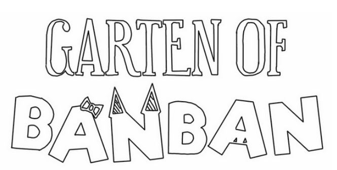 Tô màu Logo Garden of Banban