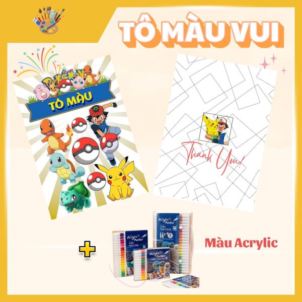 tranh to mau pokemon 3