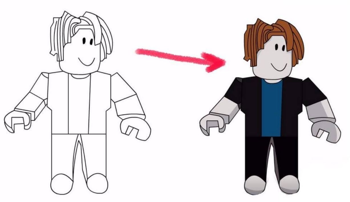 Rèn luyện kỹ năng phối màu qua tranh tô Roblox