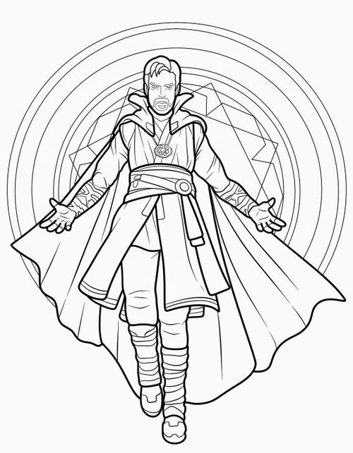 Tô màu siêu anh hùng Marvel – Cùng bé hóa thân