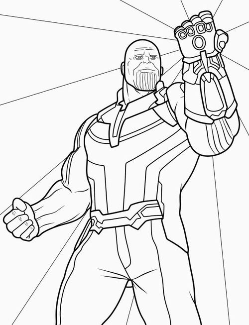 thế giới Marvel qua tô màu
