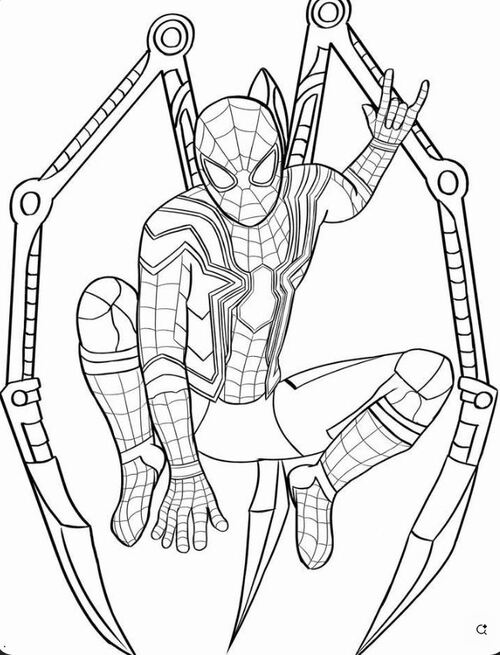 Tô màu anh hùng Marvel độc đáo