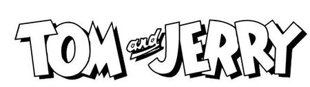 Tô màu logo Tom and Jerry
