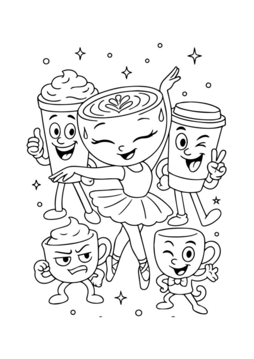 Top tranh tô màu Brainrot cho bé
