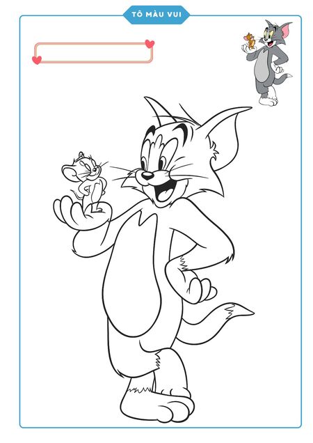 Tom and Jerry: Tô màu ký ức tuổi thơ của bạn