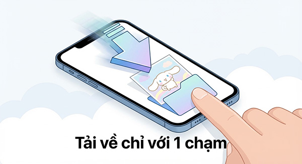 hướng dẫn tải và in tranh tô màu cinnamoroll