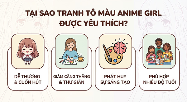 tại sao tranh tô màu được yêu thích