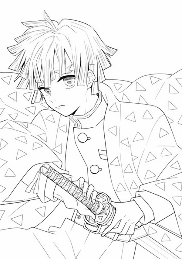 tranh to mau anime boy 12