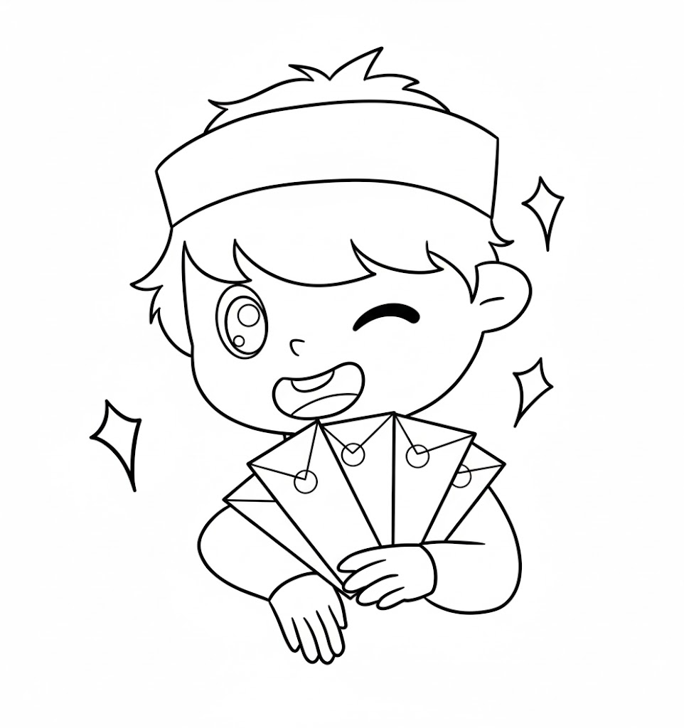 tranh to mau li xi tet 15