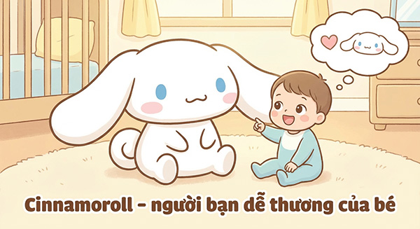 vì sao bé yêu thích tranh tô màu Cinnamoroll